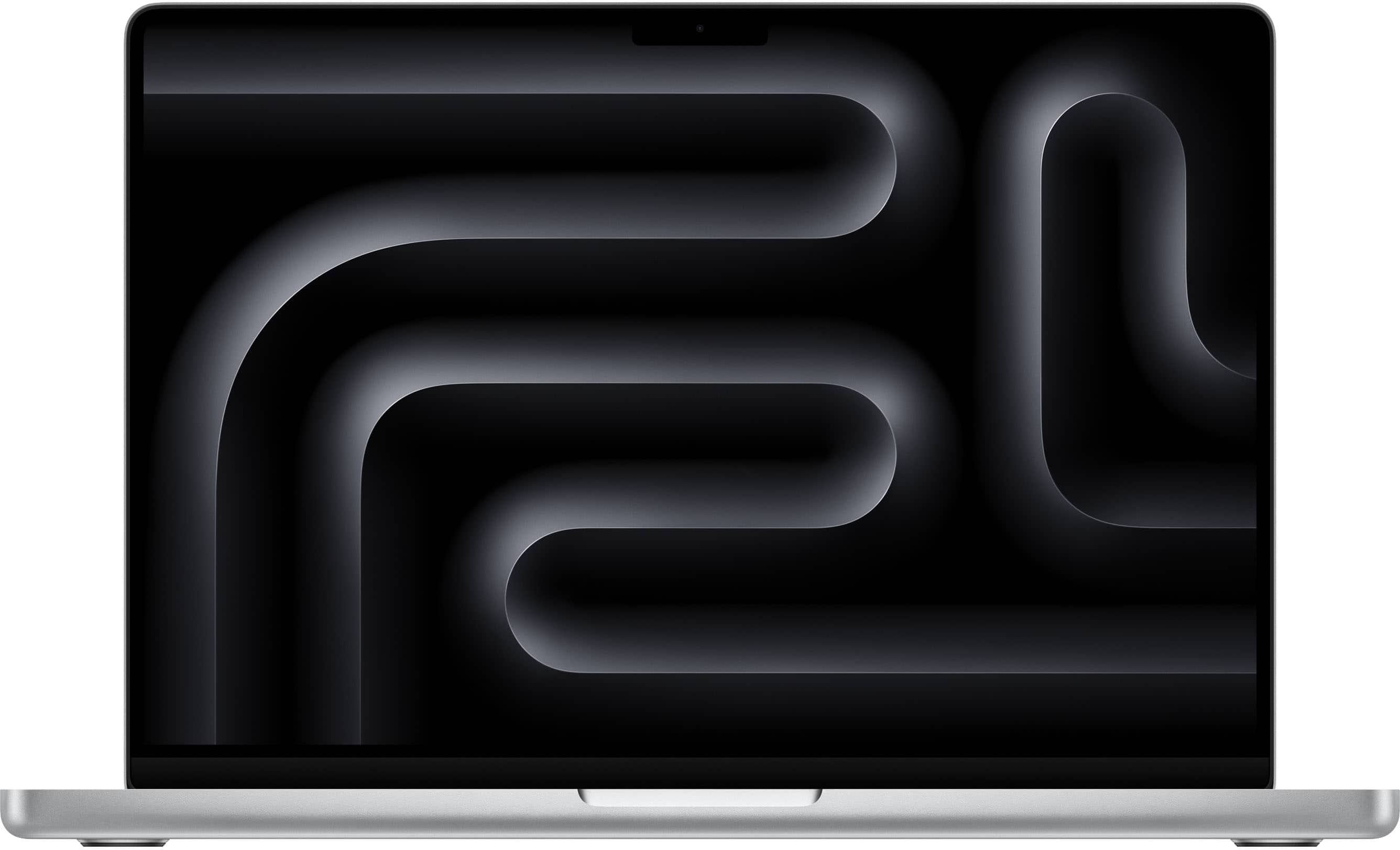Apple Macbook Pro 14 2025, Silver, вид спереди